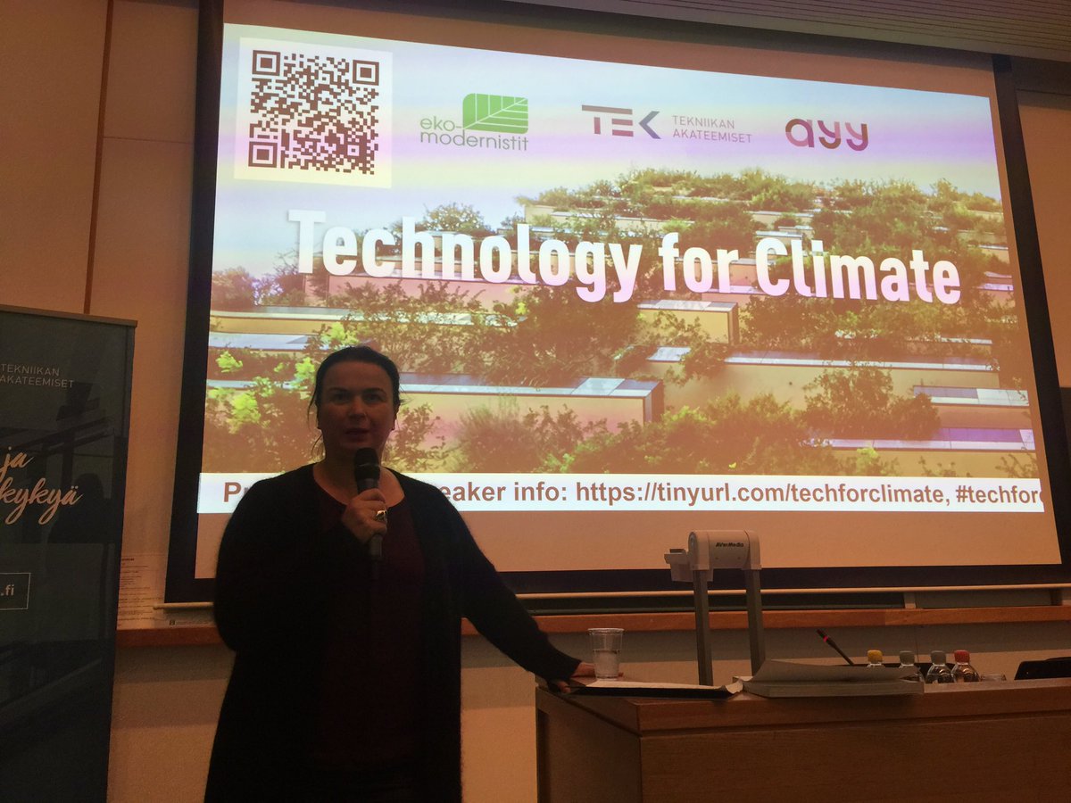 TekTuula's tweet image. @SannaPerkio kertoo uusimmista toimista, joihin ilmastomuutoksen aiheuttamat ilmiöt Kaliforniassa ovat johtaneet. #techforclimate