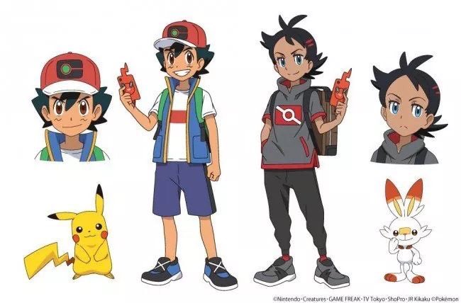 Aero Looks Like This Is These Are The First Pics Of The New Pokemon Anime As Expected Ash Isn T Leaving But I M Definitely Liking This Art Style More Than Sun