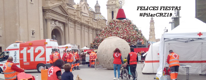CruzRojaZgz's tweet photo. La próxima semana contaremos las novedades del operativo #PilarCRZ19 y en el que participará #voluntariado de toda #España. 

➡️Cerca de 200 miembros de la organización al servicio de vecinos y visitantes #PreventivosCruzRoja🚑🚑🚑 https://t.co/6jeuhZQ0Ye