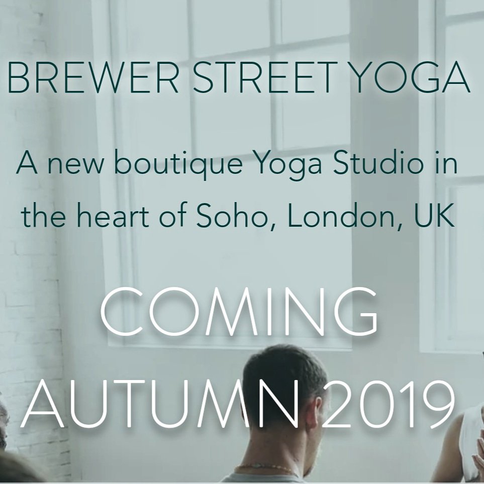 Welcome to Brewer Street Yoga! Coming November 2019, a new boutique yoga studio in the heart of Soho, Central London. Follow us on Twitter, instagram, Facebook, all the usual places! #yoga #yogastudio #yogalondon #londonyoga