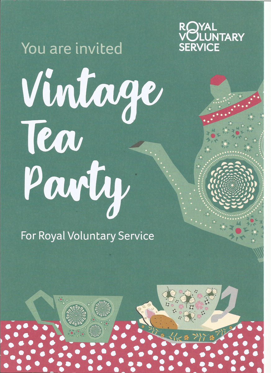 LancsRVS's tweet photo. We are holding a Vintage Afternoon Tea Fundraiser at Park Hall Hotel, Charnock Richard on the 26th October 12pm - 2:30pm to raise funds locally for Royal Voluntary Service.
Tickets are £13.50 &amp; £8.25 per child
Contact Kim/Emma on 07436 799612
Thank you for your continued support! https://t.co/DU7xwVa4lB