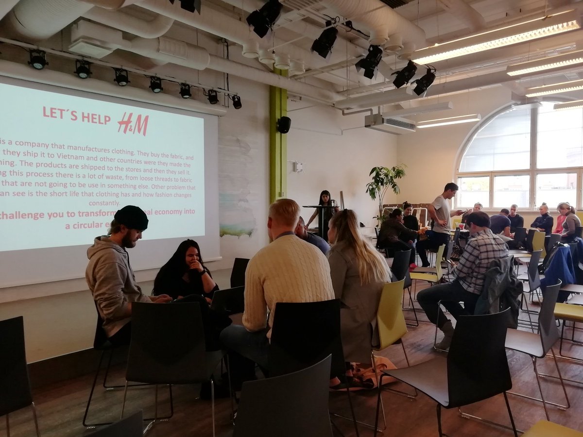 tamk_global_edu's tweet photo. Workshops are in motion and erybody is working hard @ProaFI @TAMK_UAS! #FEEUDP @feeudp @andres_zahler https://t.co/oX3lXV3Kat