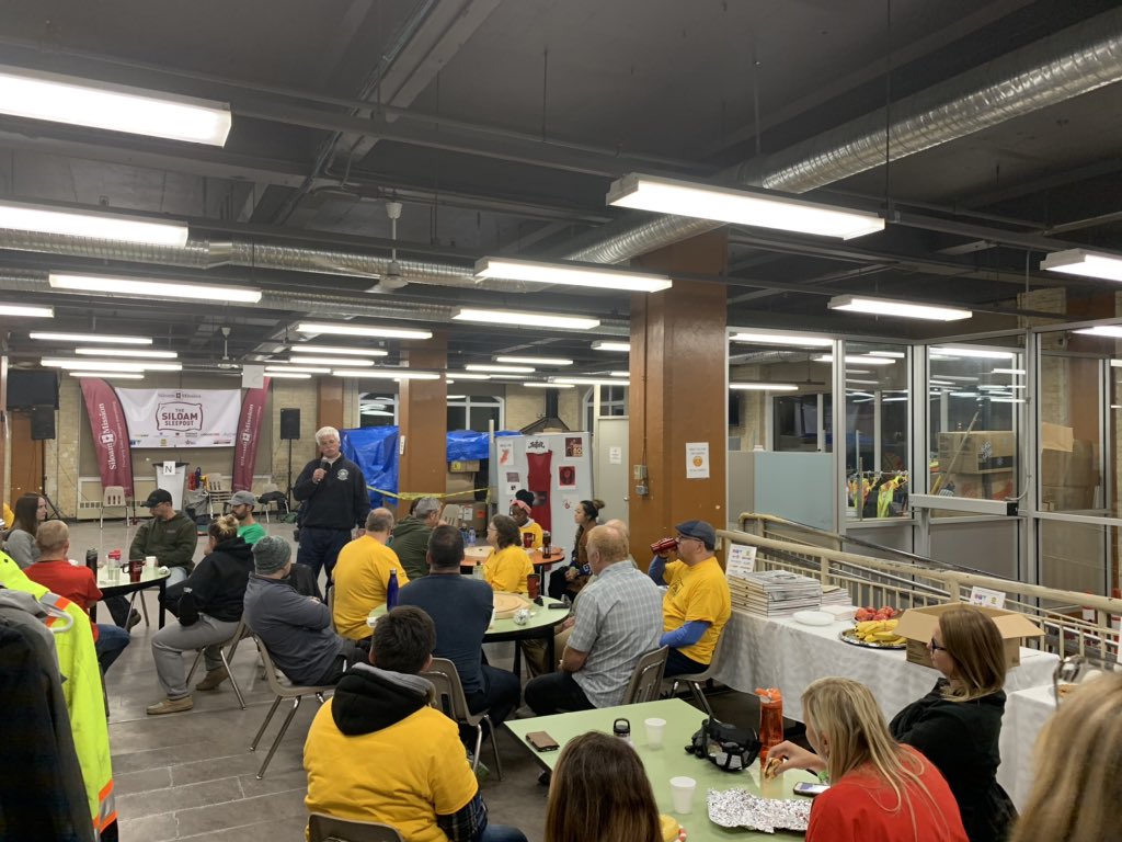 Just like that. The BOBsquad has finished the <a href="/SiloamSleepout/">TheSiloamSleepout</a>! Thank you to all who came out and all who made this possible!!