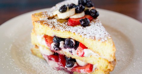 brians24's tweet photo. The best thing since sliced bread... Breakfast Specials: $3 Off - Stuffed French Toast (Not valid on ... https://t.co/N0PyN2nujV