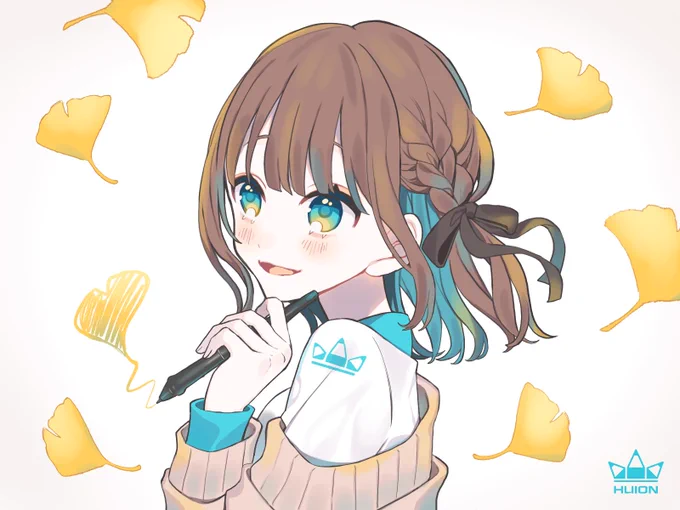 HUION( @Huion_Japan )様よりご提供いただいた液晶タブレット[GT-191 V2]で描いたイラストです!✨ 