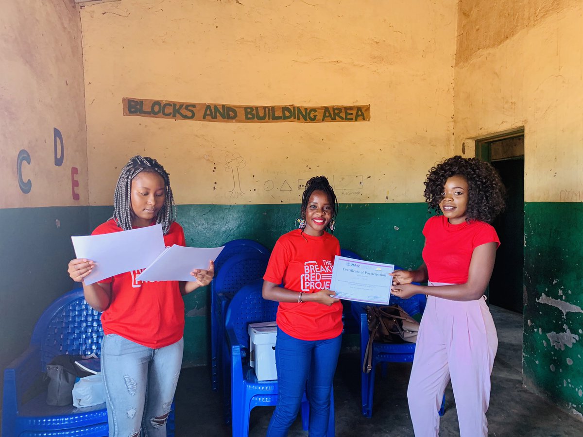 90s_Queen_'s tweet photo. Officially closed off the breaking red project in mgona community where we had been working !It has been a great journey meeting 300 girls and working together towards ending period poverty and ensuring girls are able to attend classes during their periods!#BREAKINGRED@UKANI_265 https://t.co/AOOCSPHO1P