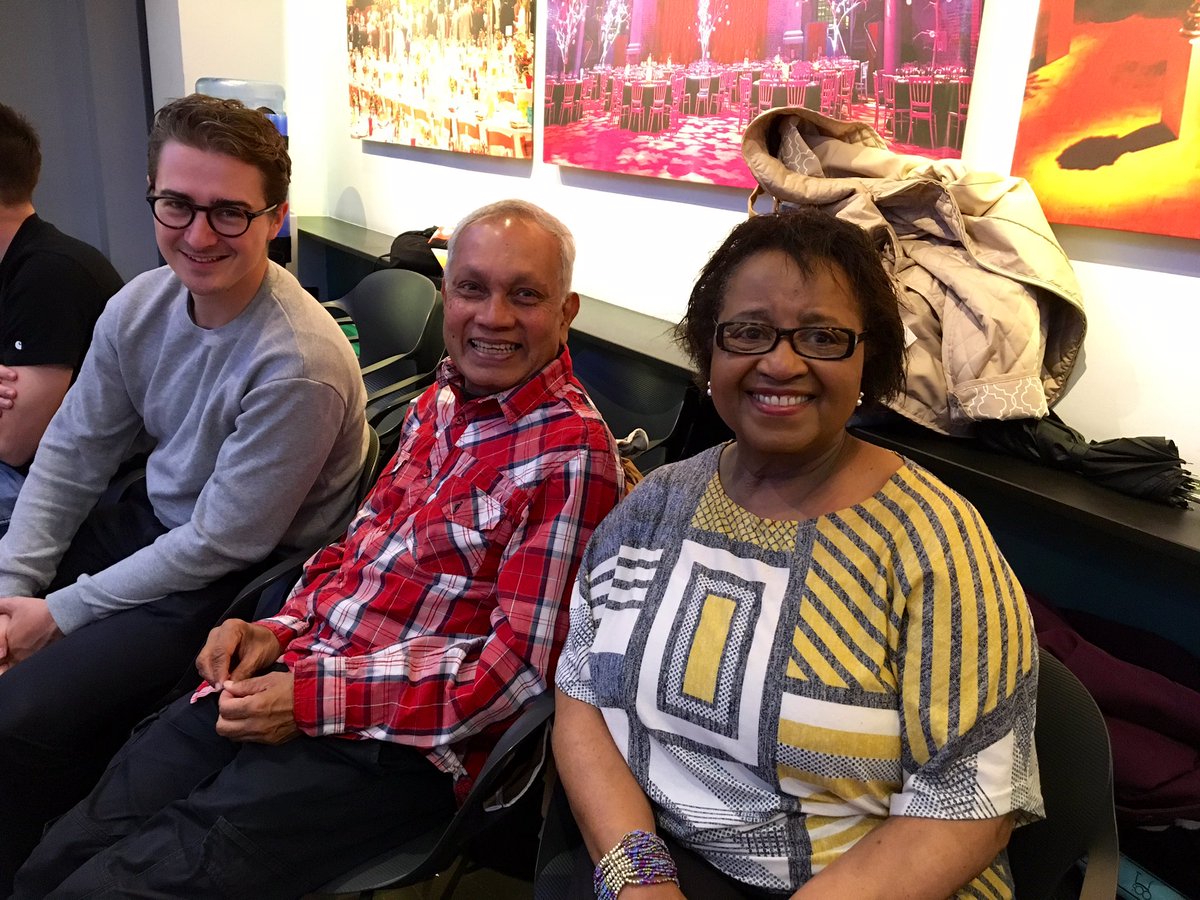 NorthLDNCares's tweet photo. Friday hasn’t started too shabbily for the neighbours, Ellen, Sarah, Jocelyn and Alex are enjoying a cuppa and a chat before watching a performance from some of the @lsostlukes finest musicians. Friyay indeed! 🎶 https://t.co/K0ZzulRz4k