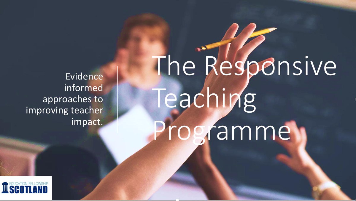 EFScotland's tweet photo. Our first conference is on the 22nd of October and we are now taking final bookings for places on the Responsive Teaching programme. If you want high impact professional development then get in touch! https://t.co/bUXdtMlPa4 https://t.co/GXx7hlnITE