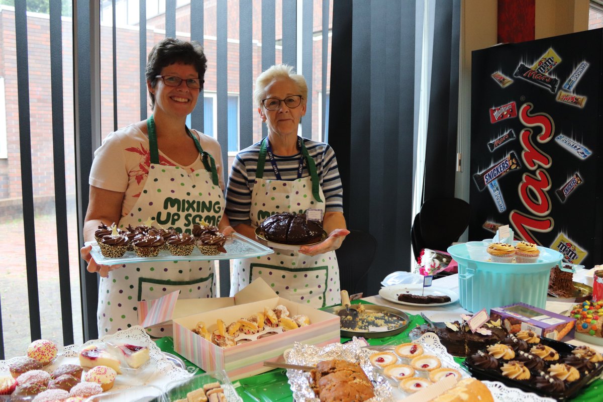 SthStaffsWater's tweet photo. #SugarRush has hit our office today as colleagues queue up for a #SliceOfTheAction at our #MacmillanCoffeeMorning.

Thank you to hosts Jo and Lorraine for serving up homemade treats and raising money for a great cause.

#FridayFeeling https://t.co/0bXxJLA9gg
