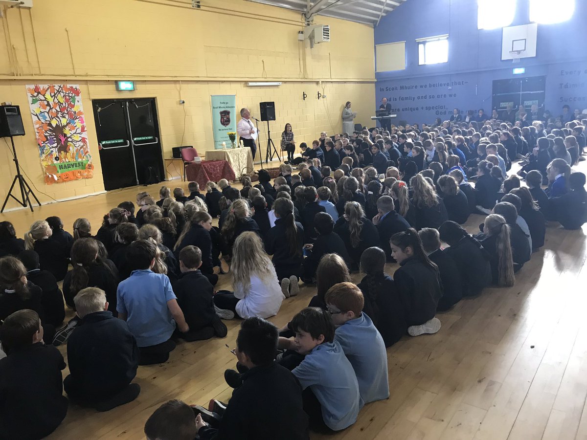 frpaddybyrne's tweet photo. Wonderful school mass in @SAbbeyleix a great school community https://t.co/pUFuTvCKOY