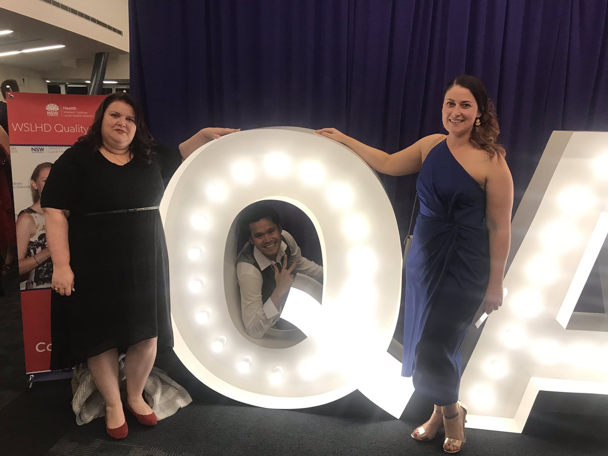 SallyNeideck's tweet photo. Quality managers represent @WestSydHealth #wsqualityawards https://t.co/p2ktiQXn5c
