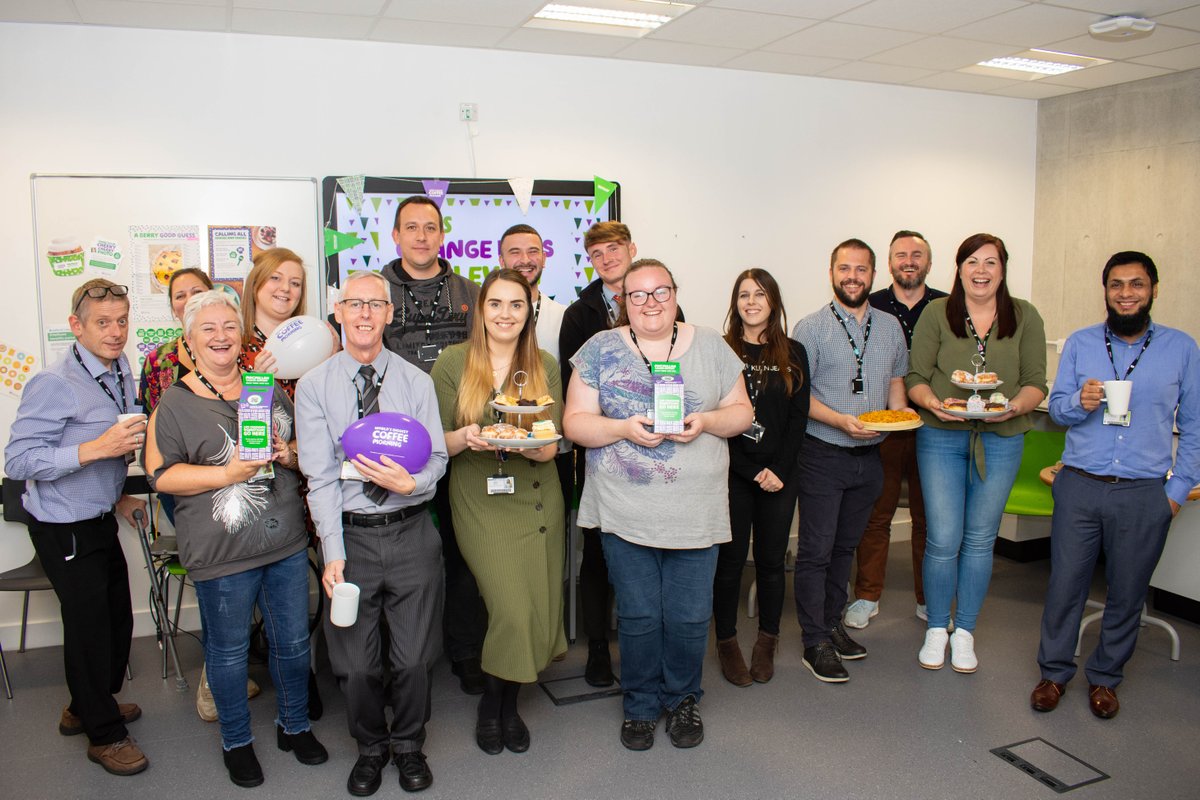 Big thank you to our support staff also hosting a #CoffeeMorning for <a href="/macmillancancer/">Macmillan Cancer Support</a>!