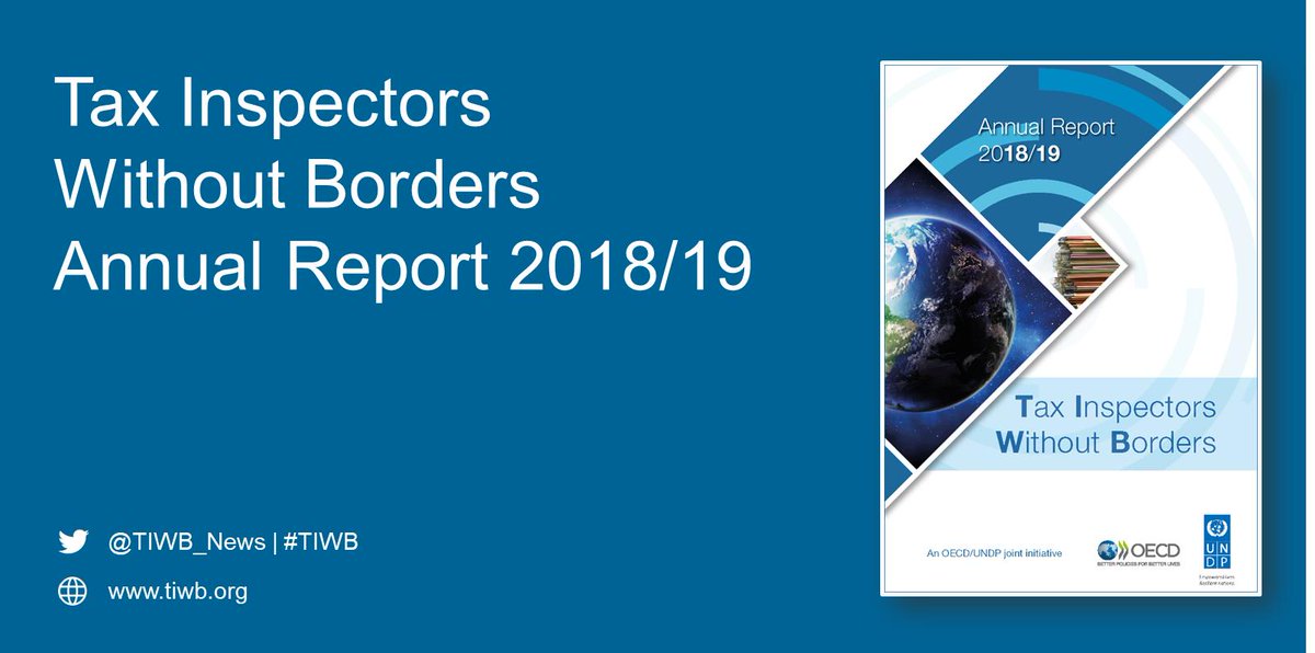 UNDP_Denmark's tweet photo. Tax Inspectors Without Borders #TIWB fortsætter med at være et betydningsfuldt #devfinancing værktøj, der styrker udviklingslande og jurisdiktioner for at opnå #verdensmålene. Læs den nye årsrapport for at høre hvordan det hele hænger sammen ➡️ https://t.co/rXsQI7B26D https://t.co/KjlaHmWlzK