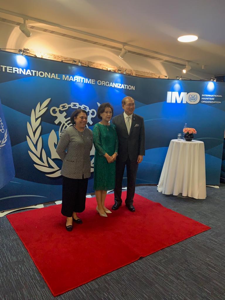 We were honoured to participate in #InternationalMaritimeDay 2019 at the #InternationalMaritimeOrganisation HQ, this year with the slogan 'Empowering Women in the Maritime Community'. #Nicaragua is 5th in the world in #GenderEquality and the highest ranking non-Nordic nation.