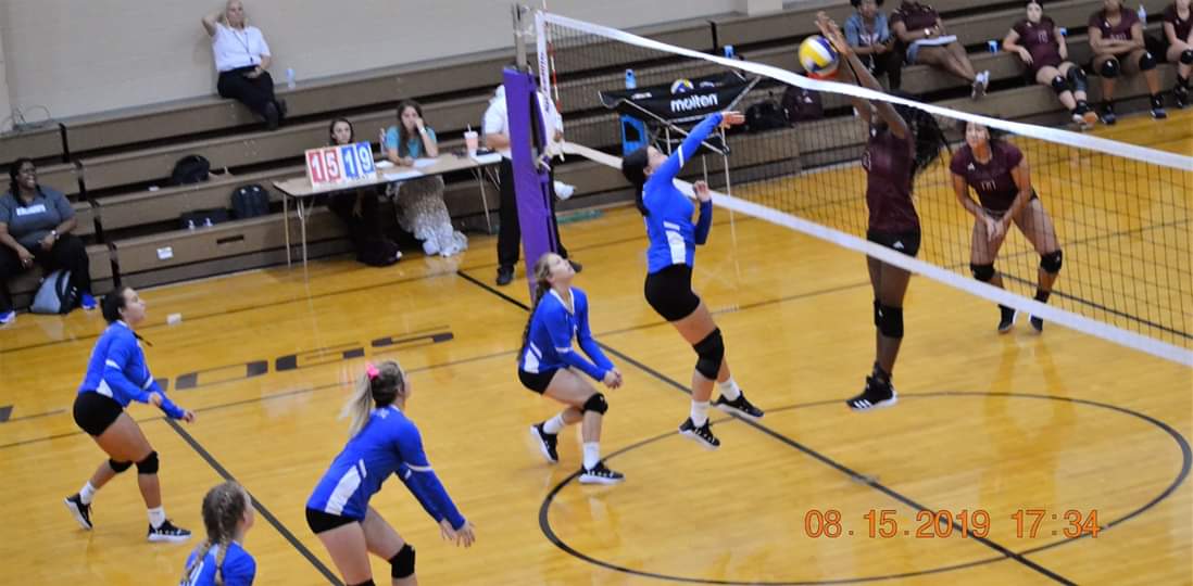 VolleyballGrove's tweet photo. Please come and support our Lady Lions at their first home district game against Kemp. We got this one. Victory is ours. #ladylionnation https://t.co/k1xspkhl0o