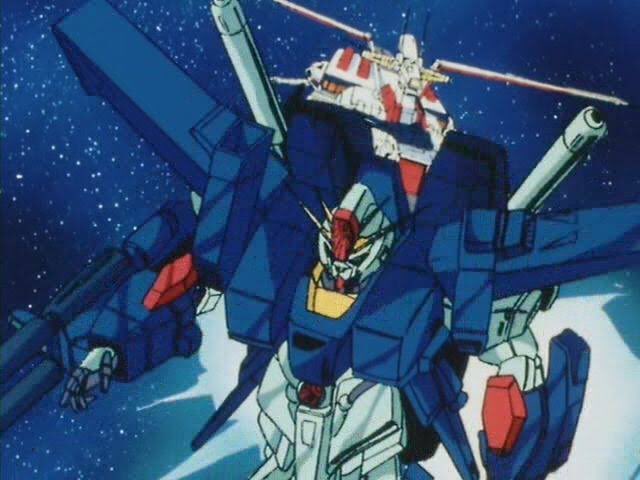 ガウルンさん Al Twitter ジュドーが なんなのこのゴテゴテしたやつ という感じでフルアーマー装備を非難して ミサイルポッドだ 弾がなくなったら外せる とアストナージが納得させる説明してくれたのを思い出す 主人公ガンダム初のフルアーマー装備