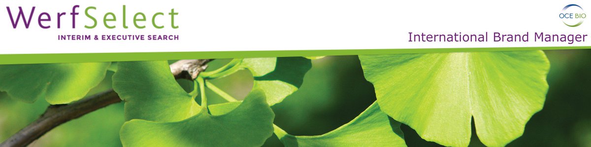WerfSelect's tweet photo. Wil jij als International Brand Manager o.a. verantwoordelijk zijn voor mooie merken? En graag meedenken over de lange termijn strategie en digitale versnelling van Oce Bio - Green Division Omega Pharma? Dan zijn we op zoek naar jou! Zie📄 https://t.co/pwYIiFGFWO https://t.co/VyD2qnjXOA
