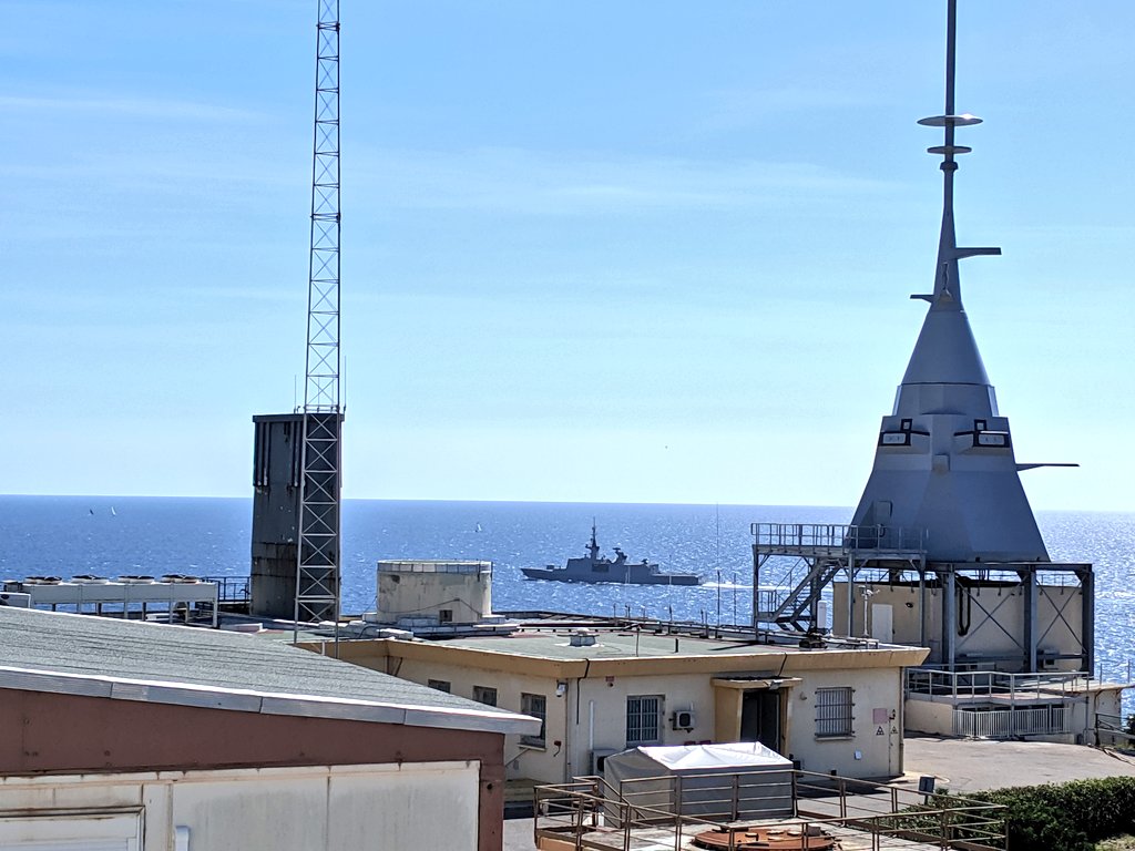 xaviervav's tweet photo. At the shore integration facility in St Mandrier near Toulon to learn the latest with the FDI frigate program https://t.co/ufTHNfYw3T