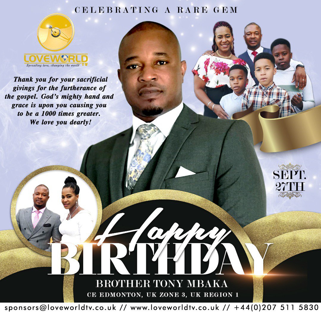 ce_edmonton's tweet image. Celebrating our man of God, our Pastor, our Leader and a Father. Thank you for loving us as you do and teaching us how to be the first and the best. We love you Sir