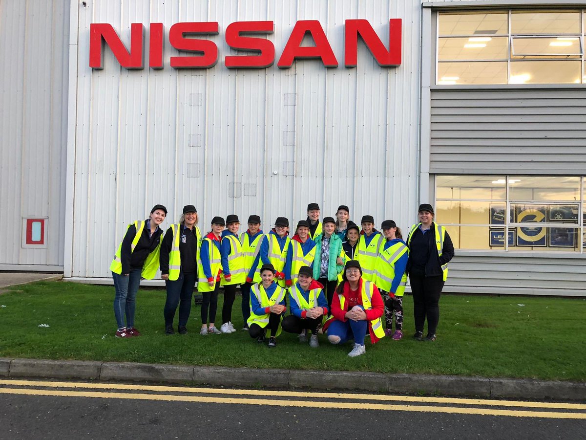 prudhoeguides's tweet photo. Prudhoe Guides along with Guides from Wylam &amp; Stocksfield had a fantastic visit to the @NissanUK plant in Sunderland developing their #STEM knowledge by observing the cars being put together! Thanks to our super tour guides Frank &amp; Gordon! @GirlguidingNEE https://t.co/2DbQVBUdCo