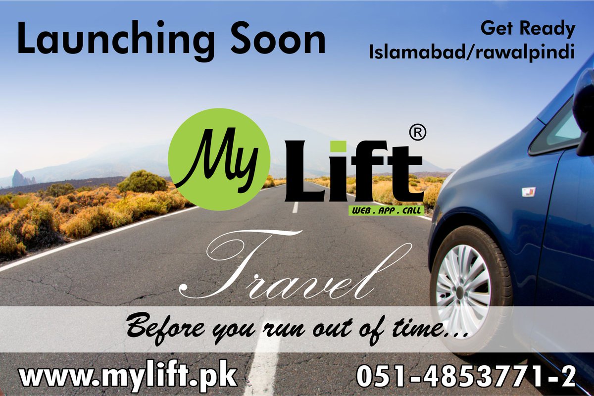 cabs_my's tweet photo. Now you don’t have to wait #long for the #cab, #MyLift is launching very soon in the twin cities of Pakistan #ISLAMABAD / #RAWALPINDI
#LAUNCHING #SOON
https://t.co/zTnmaUh3NR https://t.co/nX39dyH4jT