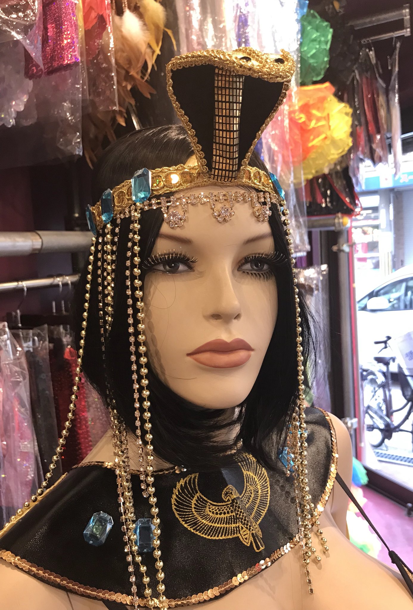 Vftq ビフテキ Cleopatra 新作クレオパトラ ヘッドピースは2個づけで Cleopatra Dreamgirl 115 Halloween Costume Accessories Vftq Osaka クレオパトラ 新作 ドリームガール コスチューム コスプレ 衣装