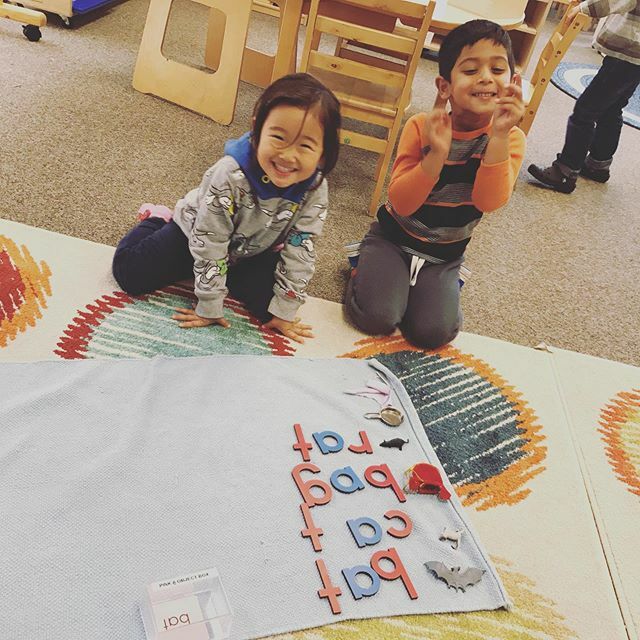 WesMonAcademy's tweet photo. We are quite proud of our work today! And so we should be.
#moveablealphabet #phoneticwords #asays’a’ #letteroftheweek #loveoflearningstartshere #happysmilingfaces #ilovemyjob https://t.co/KYSfwQqrsW https://t.co/8EylUJtaNt