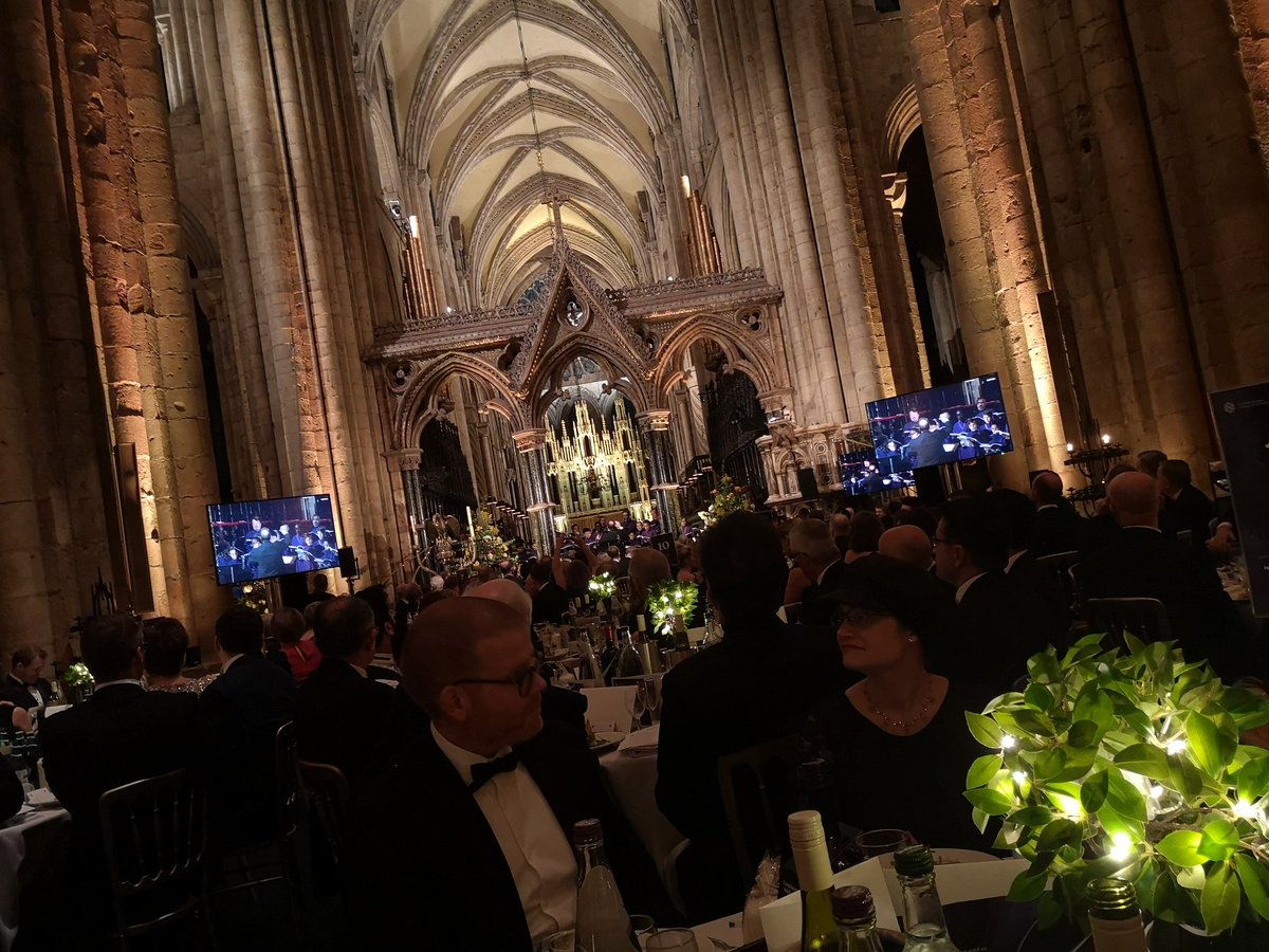 Great venue, great company, great craic for the @NEEChamber annual dinner last night. The team @durhamcathedral did another fantastic job. Enjoyed catching up with @WBD_UK clients and friends and making new ones! @SarahOMahoney7 @AlisonSmullen @OliverGFJones 
#NEEChamberevents