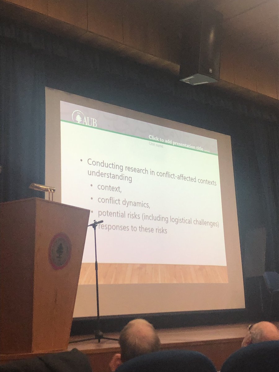 Faculty of Health Sciences at AUB (@fhs_aub) on Twitter photo #FHS Professor @mfouad61 sharing his experience as a researcher from the Middle East on the #challenges and barriers to conducting #research in conflict zones.
#ISSOP2019 <a href="/IssopOrg/">ISSOP.org</a> <a href="/ISSOP_Trainees/">ISSOP - Anna Battersby</a> <a href="/AUB_Lebanon/">American University of Beirut</a> <a href="/ISPCAN/">ISPCAN</a> <a href="/lebpedsoc/">Lebanese Pediatric Society</a> #FHS Professor @mfouad61 sharing his experience as a researcher from the Middle East on the #challenges and barriers to conducting #research in conflict zones.
#ISSOP2019 <a href="/IssopOrg/">ISSOP.org</a> <a href="/ISSOP_Trainees/">ISSOP - Anna Battersby</a> <a href="/AUB_Lebanon/">American University of Beirut</a> <a href="/ISPCAN/">ISPCAN</a> <a href="/lebpedsoc/">Lebanese Pediatric Society</a>