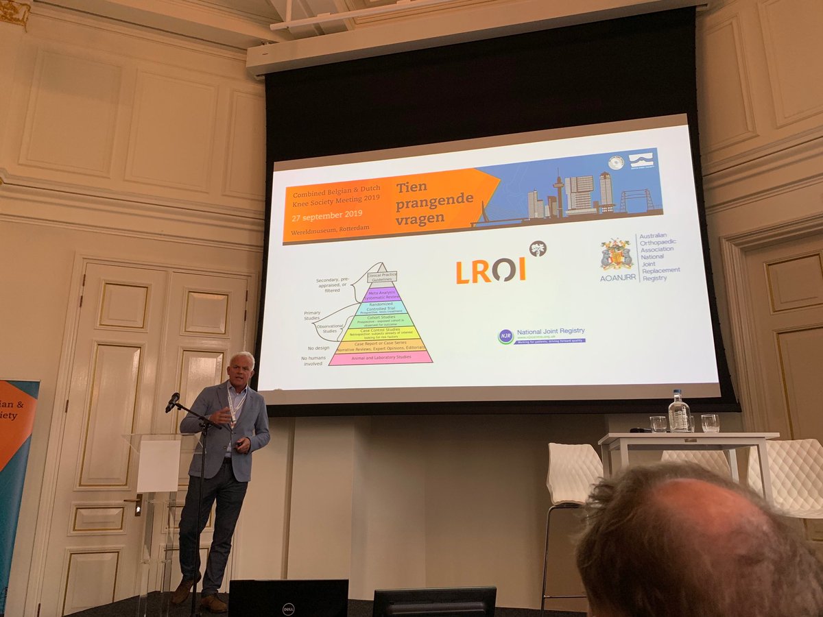 Opening the combined Dutch and Belgian knee societies meeting trying to answer 10 questions around total knee arthroplasty!