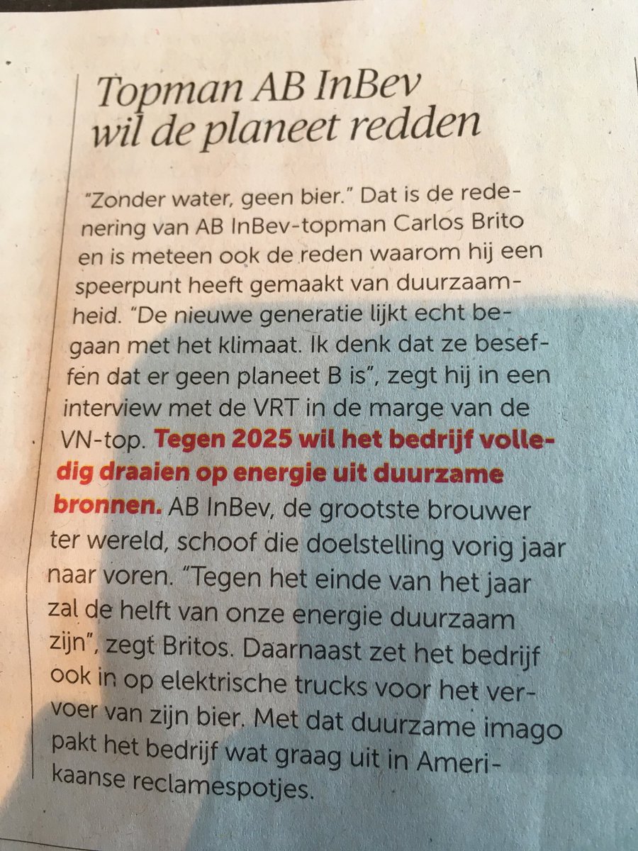 Terwijl zijn tooghangers mopperen over de toespraak van een tienermeisje, neemt deze brouwer actie. Zo werkt het  dus.