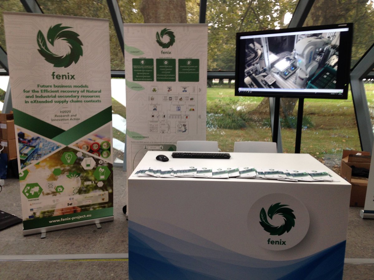 H2020Fenix's tweet image. The FENIX booth at WMF 2019 is open.

See you there!

#h2020 #fenixproject #circulareconomy #wmf2019