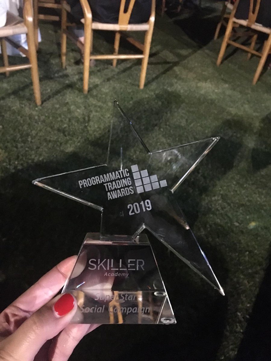 SECNewgate_es's tweet photo. ¡Enhorabuena @adbibotech por esos dos premios conseguidos en los I Programmatic Trading Awards!👏🏽 #ProgrammaticAwards https://t.co/gdyF0yInQJ