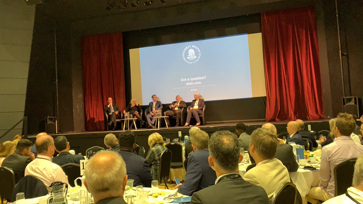 Delighted to join on behalf of <a href="/BizSouth/">Business South</a> this morning the <a href="/Surreyheath/">Surrey Heath Borough Council</a> Business Breakfast in Camberley. Super line up of speakers including our very own Chair Rosemary French OBE promoting the business benefits of being better connected.