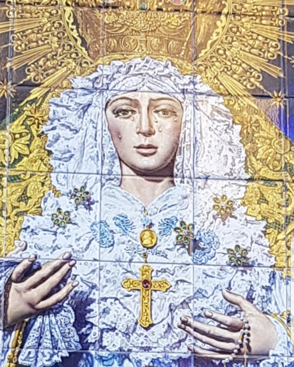 SaveTheDateArt's tweet photo. Vergine della Speranza, Basilica della Macarena nell'omonimo quartiere di Siviglia #Macarena #Art #Artesacra #Catholic #Sevilla https://t.co/0FpOIDINED
