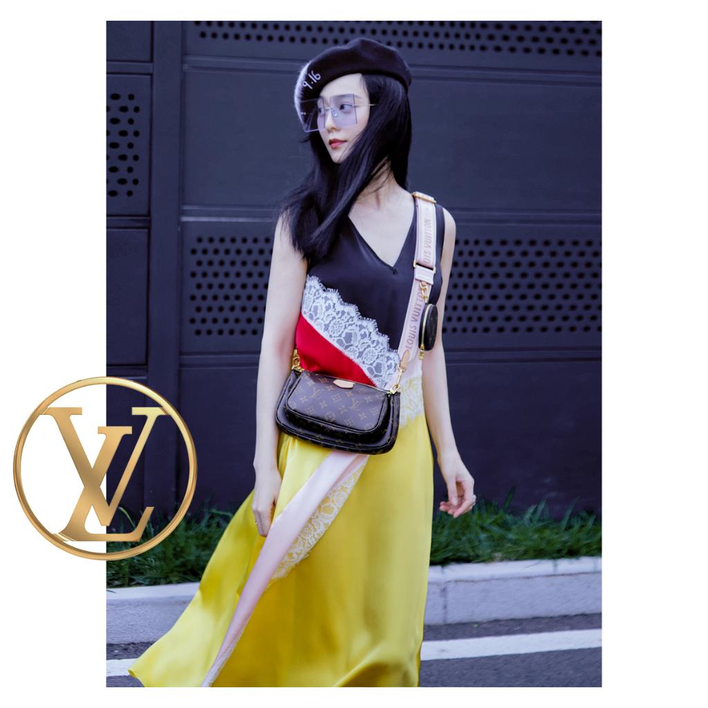Louis Vuitton on X: #Yaya and #FanBingBing with the new Multi Pochette  Accessoires. #LouisVuitton's newest bag sees three familiar pouches mixed  together in an entirely new shape.  / X
