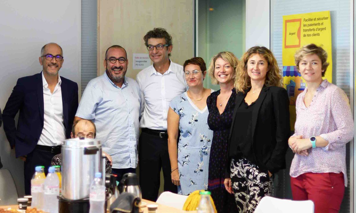 OrangeOccitanie's tweet photo. Bienvenue à l'équipe et aux entreprises membres de la French Tech Méditerranée, réunies ce jour sur le site @OrangeOccitanie de #Montpellier, Parc Eureka. Pour une nouvelle saison, riche en échanges et de fructueuses coopérations. /cg https://t.co/StI4lSoPh1