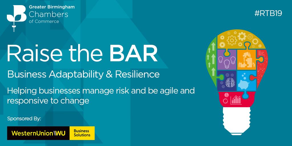 GrBhamChambers's tweet photo. Thank-you to contributors to the final week of Raise the BAR @MidlandHeart @Andy_Curium @CuriumSolution @ValuingYOU @smartworkingrev @NatWestBusiness and our sponsor @WUBusiness. 

#RTB19 might be over but you can still find all the amazing content here 👉 https://t.co/UKLFR73PgK https://t.co/7vh6hgOZJc