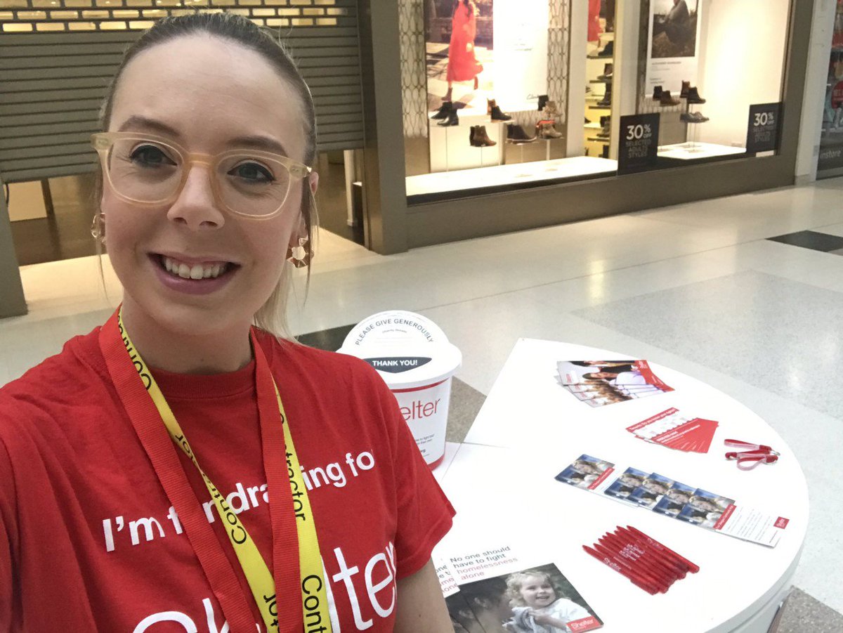 shelterscotland's tweet photo. If you're visiting @IntuBraehead Glasgow, be sure to say hi to our fundraisers! We'll be at the centre until 9pm. #IntuBraehead 👋 https://t.co/y8SW5yYBZK