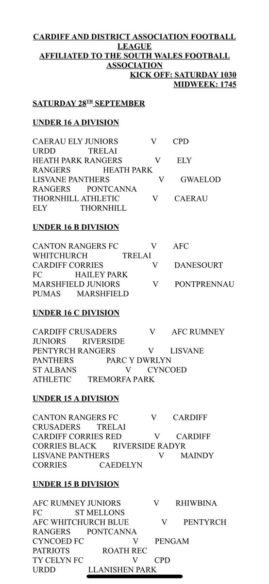 Maindy Corries Juniors Fc Maindycorriesfc Twitter