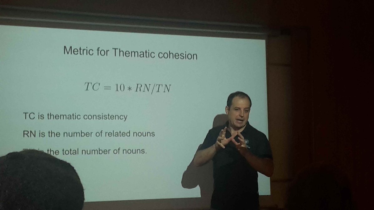 kaskekanke's tweet photo. @pgervas on the importance of meaning, content, thematic cohesion in computer-generated poetry #plottingpoetry https://t.co/0RH4uIGRGS