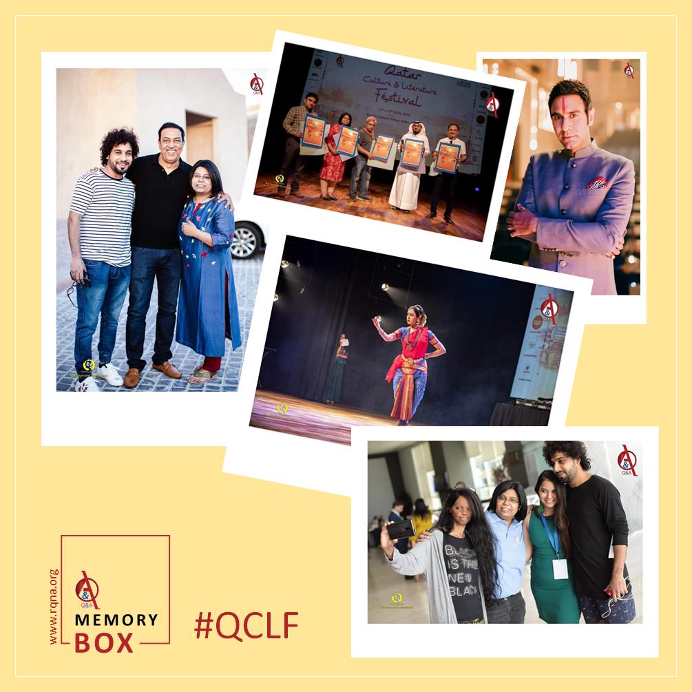 Some memories are special and unforgettable. ❤

Some of nostalgic #FlashbackFriday memories on the board from the memory box of <a href="/Ques_Associates/">Question Associates</a>. Some gorgeous moments of <a href="/qatarclf/">Qatar Cultural Literature Festival</a> 2019.

#QnAevents #QCLF #MemoryBox