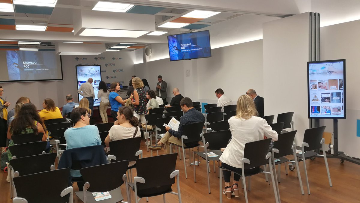 Tot a punt per la presentació del nou canal hipersegmentat de comunicació en salut  d <a href="/DigimEvolution/">Digimevo</a> a <a href="/uchcat/">La Unió</a> amb la participació d <a href="/Guspirah_ComCre/">GUSPIRAH!</a> i <a href="/nutrimsalut/">nútrim</a> a través de  #habits360 com a experts en #salut creació i #digitalització d continguts pedagògics i #comunicació