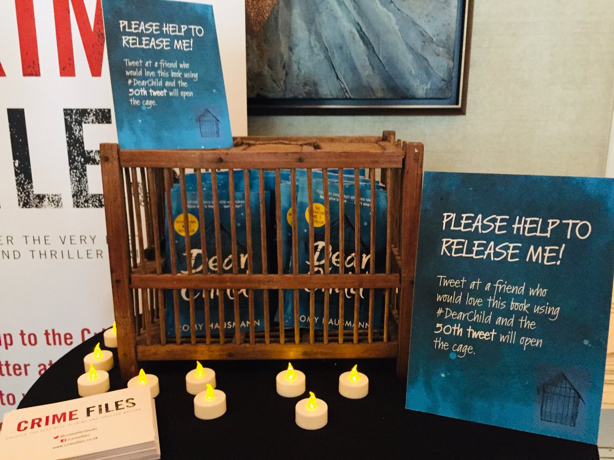 CrimeFilesBooks's tweet image. We’re at ⁦@CapitalCrime1⁩ this weekend! Come visit our stand to win a bundle of books, plus help us release #DearChild by #RomyHausmann! 

#CapitalCrime19