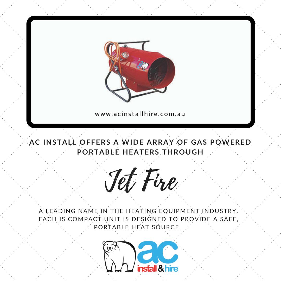 acinstallhire's tweet photo. Hi #Adelaide We offer a wide array of gas powered portable heaters through Jet Fire https://t.co/LrHtfYJqvd https://t.co/7ZyKFaiL8A