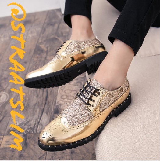 hissobulawayo's tweet photo. golide shoes, perfect for formal or party occasions #Ibhathu #iscathulo #Ishlangu #MenShoes #Straatslim also available in black https://t.co/8ZarRpUYEo