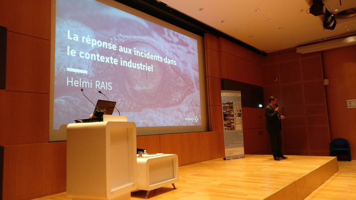 Journée #Exera : La #Cybersecurite industrielle" Intervention autour du thème : "La réponse aux incidents dans le contexte industriel"  <a href="/ActemiumFrance/">Actemium France</a> <a href="/AxiansFrance/">Axians France</a>