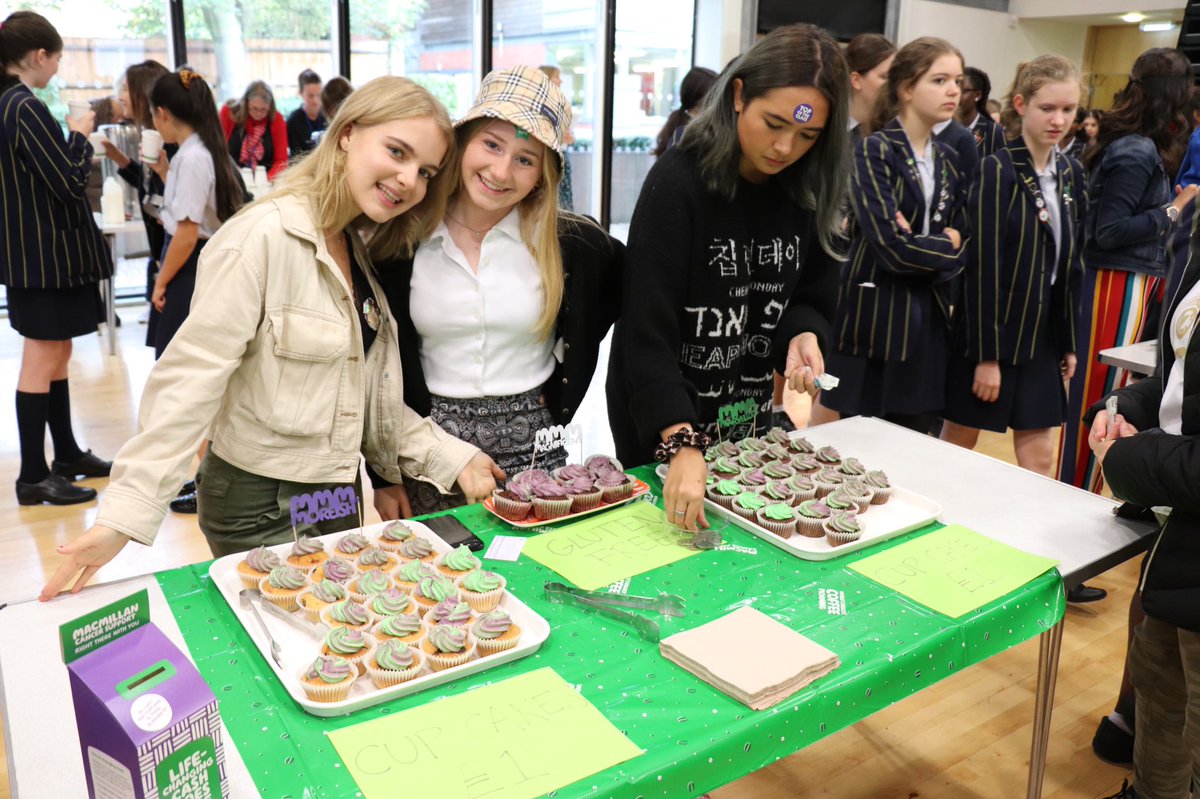 STAHS's tweet photo. A superb effort made by the STAHS School and House Officers for @macmillancancer morning today! #STAHSIntegrity https://t.co/3lvdHuqUEQ