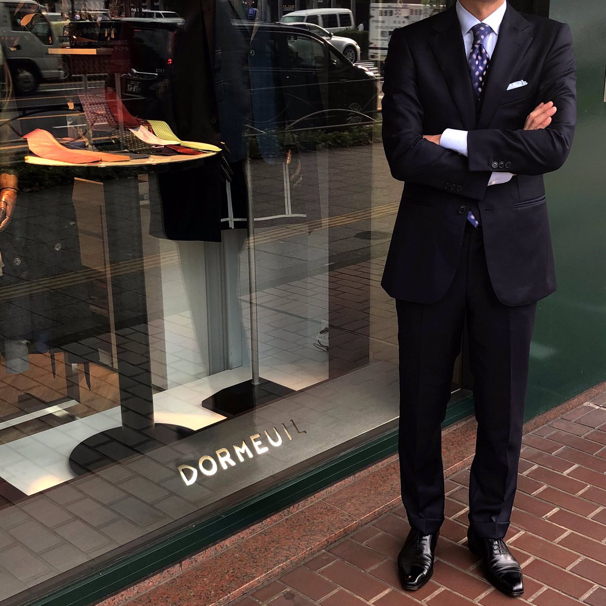 dormeuiljapon's tweet photo. My Dormeuil Coordination 
Fabric: AMADEUS365🧶👔🐑
#ootd #dormeuilJapon
#dormeuil #dormeuilaoyama
#bespoke #amadeus365 #suits #dormeuilshirts #shirts #dormeuiltie #tie #pocketchief #chief #suitstyle #ドーメル #アマデウス365 https://t.co/hnewr5q1wV