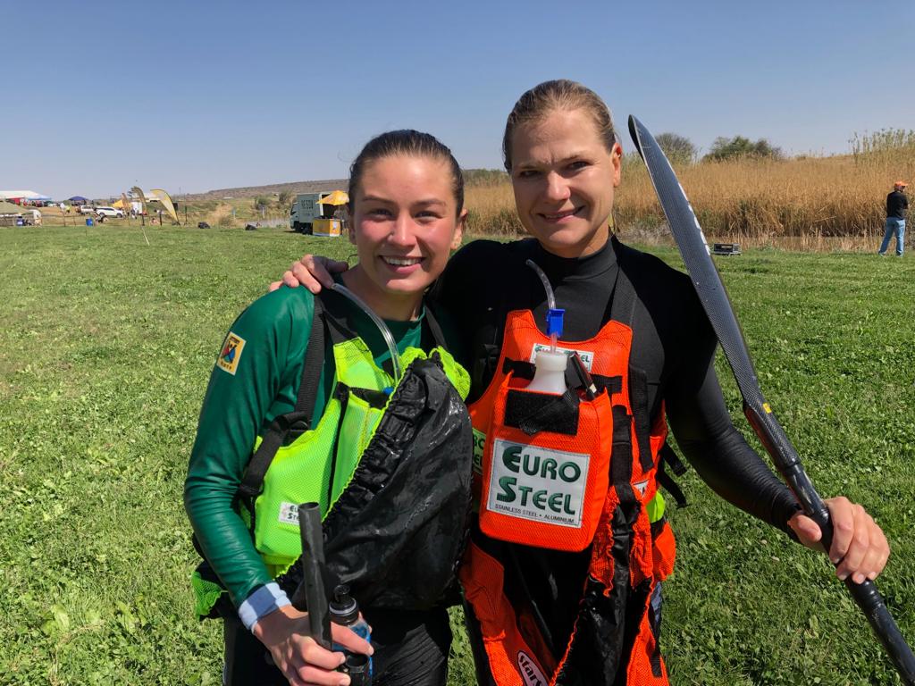 Your women's winners on day one of the Hansa Fish Christie Mackenzie and Bridgitte Hartley

#Fish2019